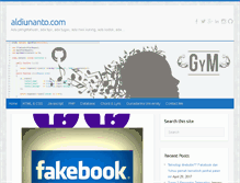 Tablet Screenshot of aldiunanto.com